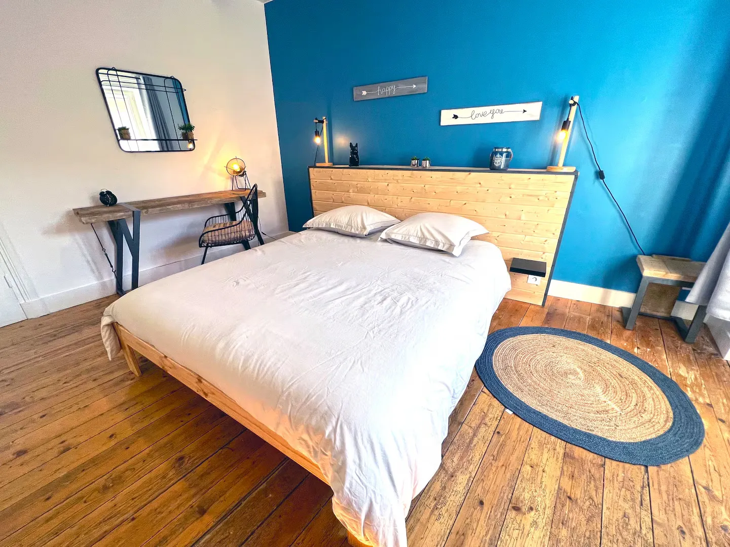 Chambre principale du gîte