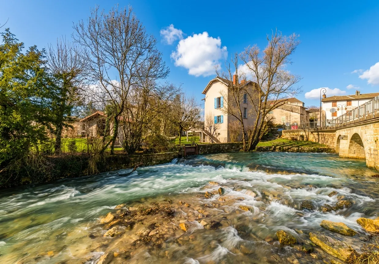 Village historique de Poncin